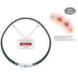 Wacle Neck Sport Necklace (Black/Red)