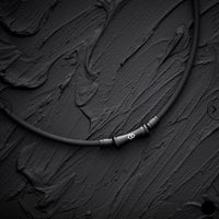 Tao Raffi Matte Magnetic Black Necklace