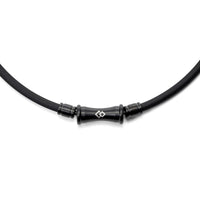 Tao Raffi Matte Magnetic Black Necklace