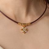 Colantotte Tao Slim BIJOUX BLOOM Necklace